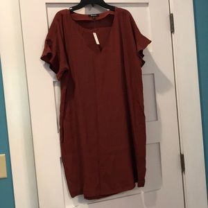Madewell v-neck dress